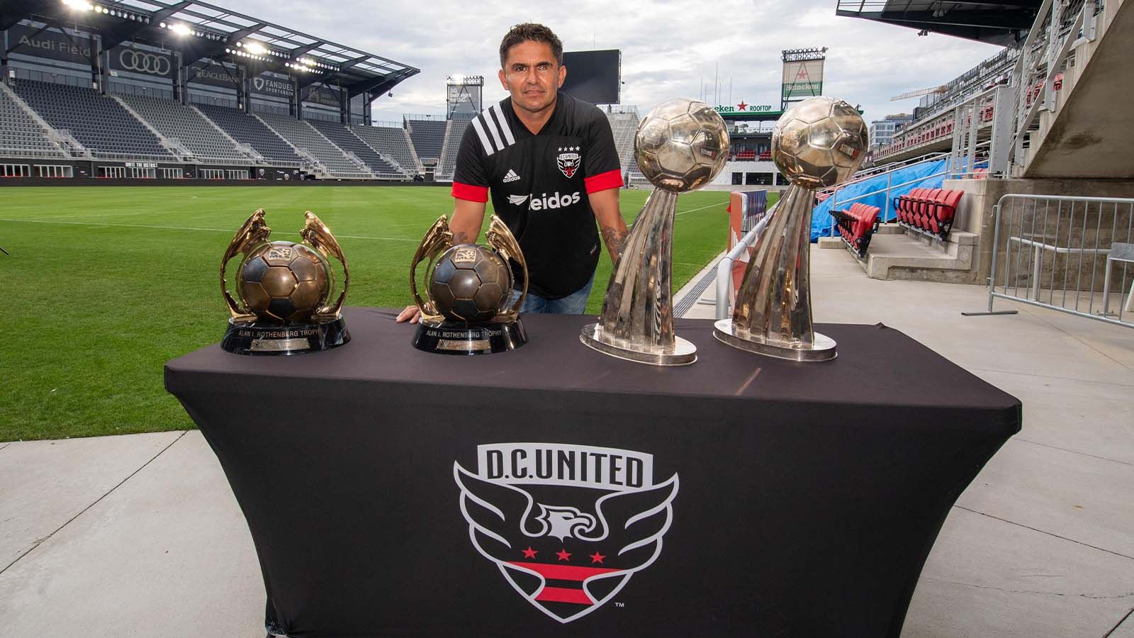 Jaime Moreno grateful to take place in National Soccer Hall of Fame  following illustrious MLS career